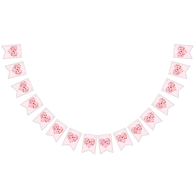 Heart In Dots Bunting (All)