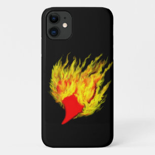 Heart in Flames iPhone 11 Case