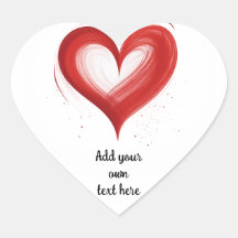 Heart In Heart, Customise With Your Own Text,