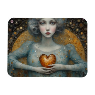 Heart in Her Hands Magnet