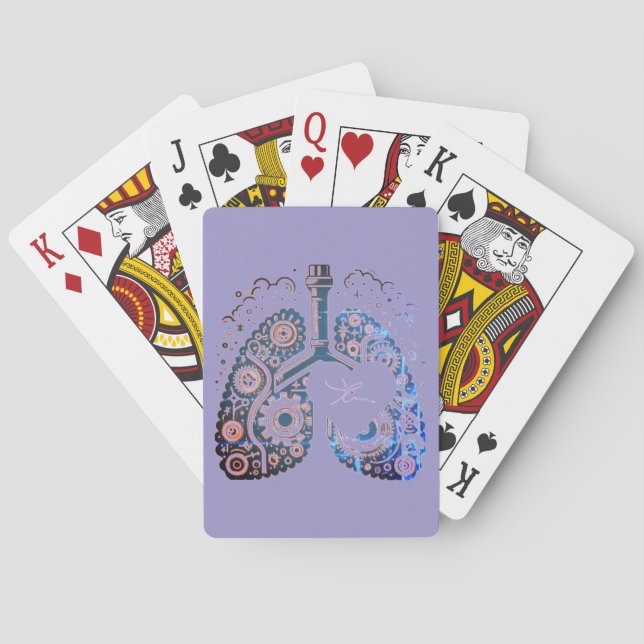 Heart Inhalo Playing Cards (Back)