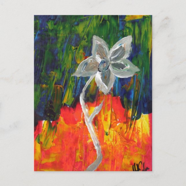 Heart into Fire Postcard (Front)
