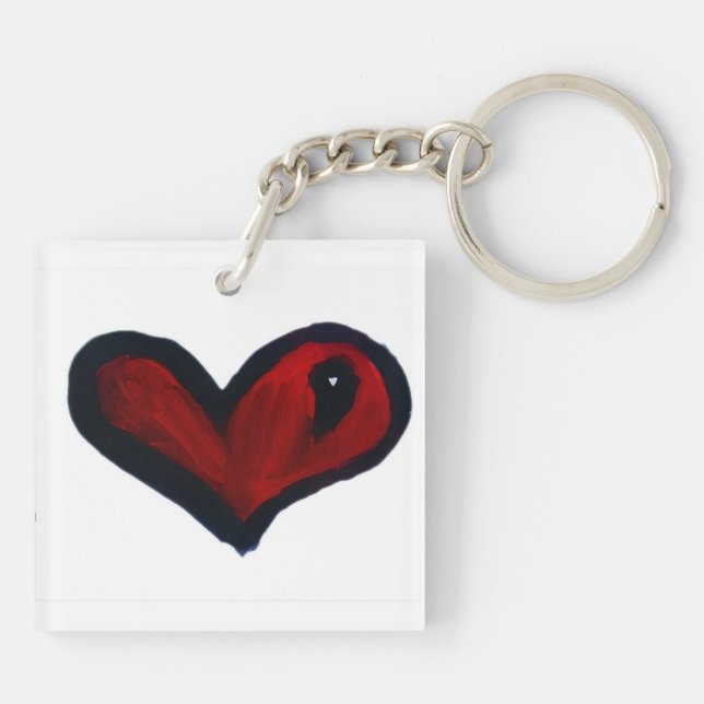 Heart Key Ring (Back)