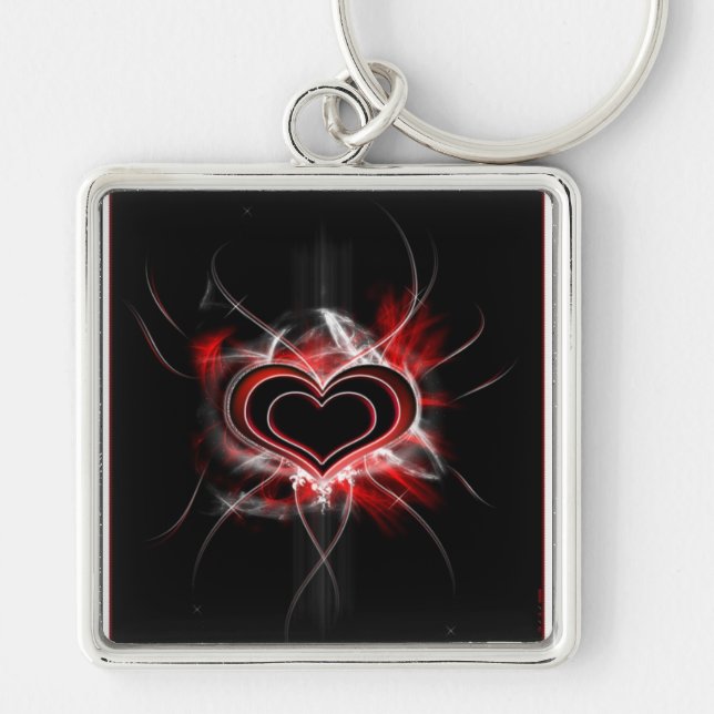heart key ring (Front)