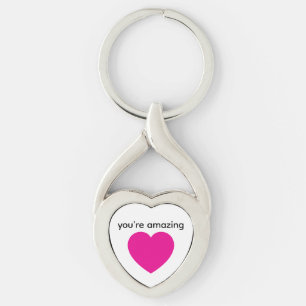 heart keychain keepsake