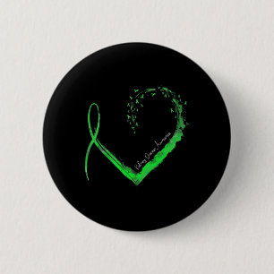 Heart Kidney Disease Awareness 6 Cm Round Badge
