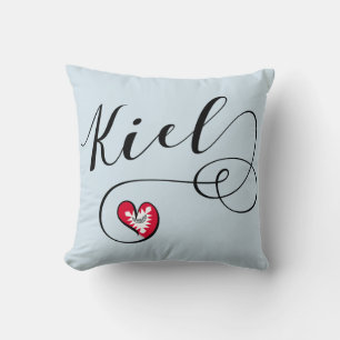 Heart Kiel, Germany, Schleswig-Holstein Cushion