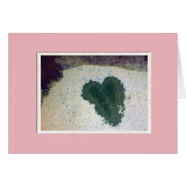 Heart Kitty Litter Card (Front Horizontal)