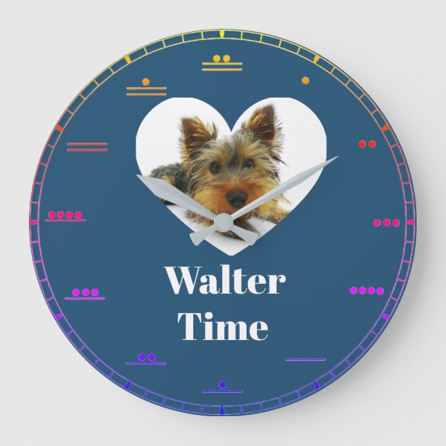 Heart Large Clock (Front)