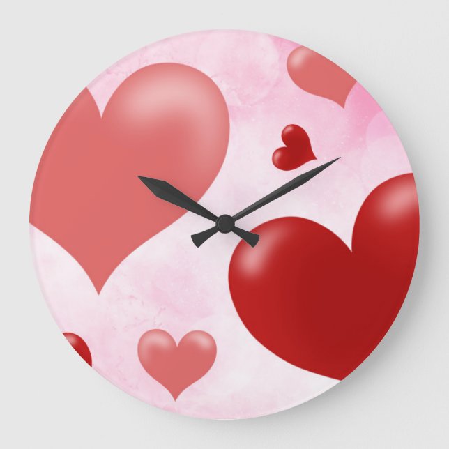 Heart  large clock (Front)