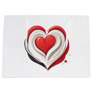Heart Large Gift Bag