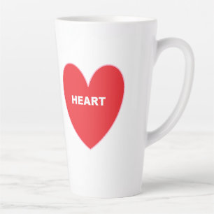 Heart Latte Mug