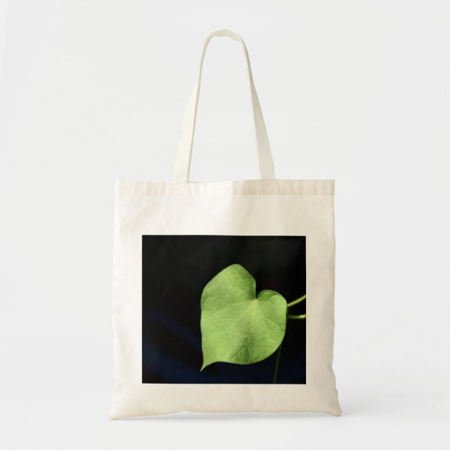Heart Leaf Photo,Spring , Tote (Front)
