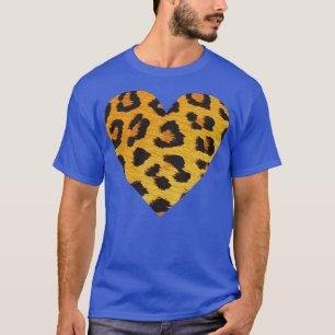 Heart Leopard Print T-Shirt