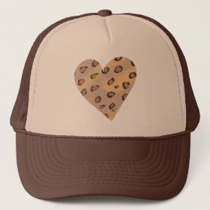 Heart Leopards, Custom Trucker Hats