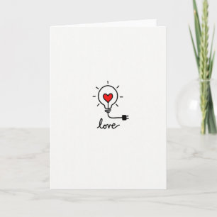 Heart Light Love Card
