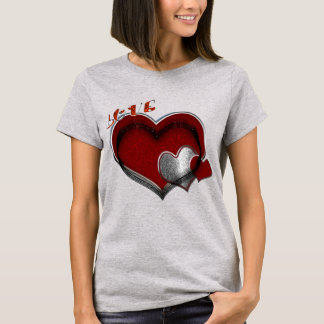 Heart Light Steel Women's T-Shirt 