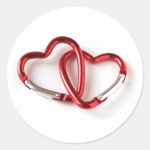 Heart Links Sticker   Customisable