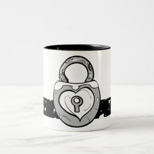 Heart Lock Mug