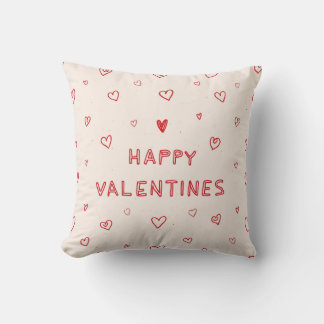 heart logo cushion