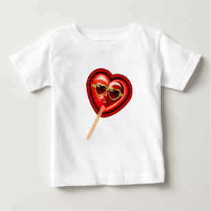 Heart Lolly Baby T-Shirt