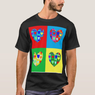 Heart Love Art 4 Art Pop T-Shirt