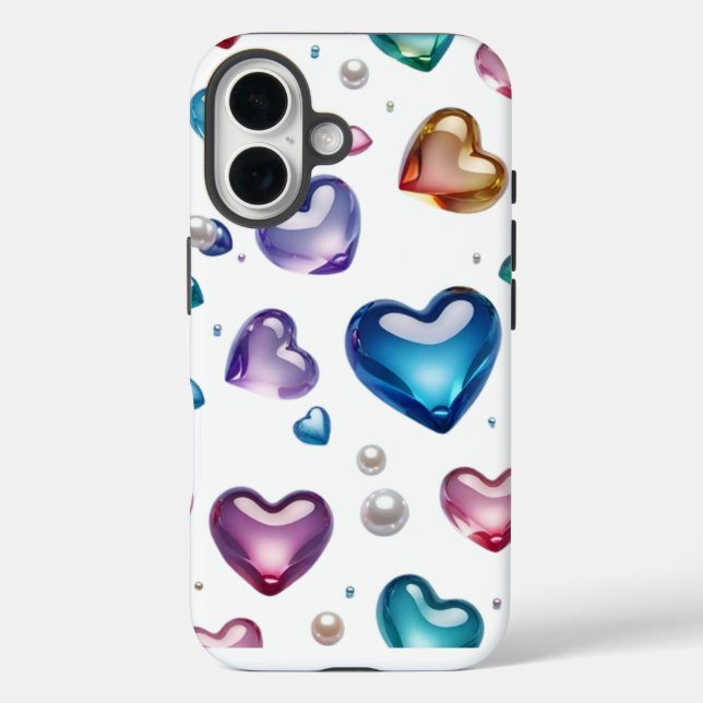 heart love Case-Mate iPhone case (Back)