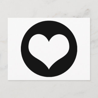 Heart Love Ideology Postcard