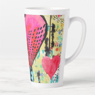 Heart Love Latte Mug