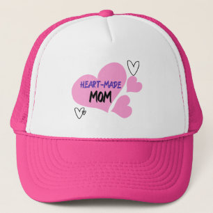 Heart-Made Mum Adoptive Mum Trucker Hat