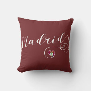 Heart Madrid Cushion, Spanish Cushion