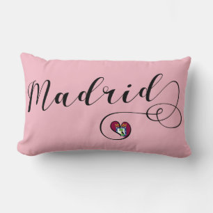 Heart Madrid Cushion, Spanish Lumbar Cushion