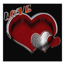 Heart Magic Black Premium Satin Photo Paper 2