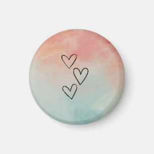 Heart magne magnet