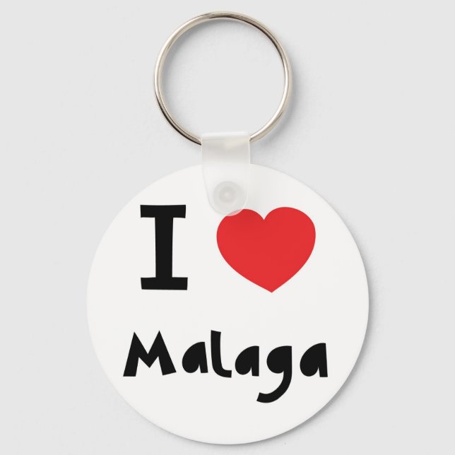 Heart Malaga Key Ring (Front)