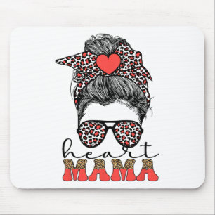 Heart Mama Chd Warrior Mum Congenital Heart Diseas Mouse Pad