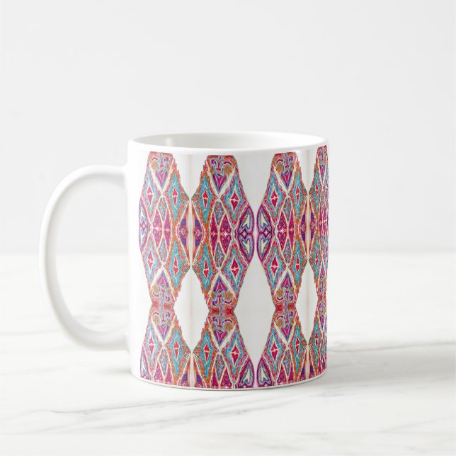 Heart Man Tapestry Coffee Mug (Left)
