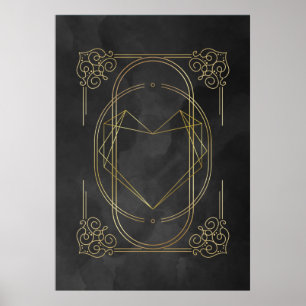 Heart, Minimalist heart Poster