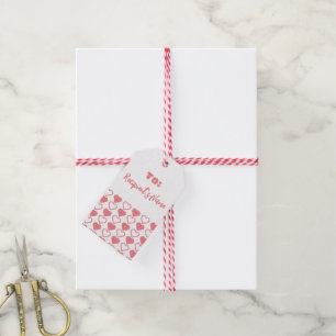 Heart Mix with Name Gift Tags