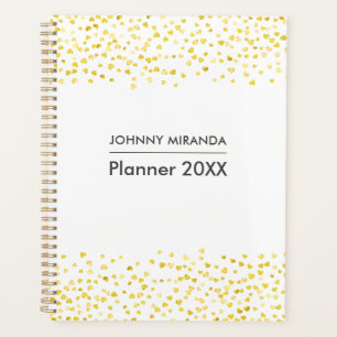 Heart Monogram Name month and Week  Planner