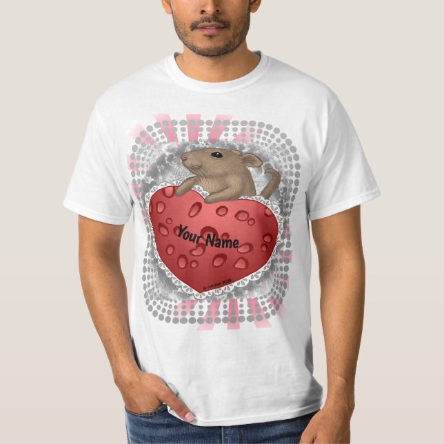 Heart Mouse custom t-shirt (Front)