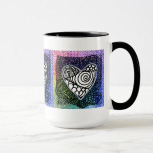 Heart Mug - Colourful Heart