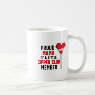 Heart Mum Chd Warrior Mother Chd Awareness Chd Mum Coffee Mug