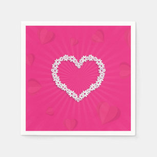 Heart Napkins