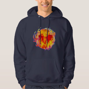 HEART NEVER ENDING FIRE HOODIE