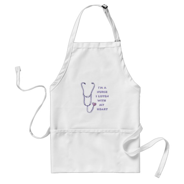 Heart nurse standard apron (Front)