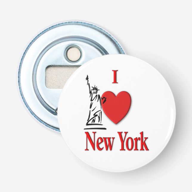 Heart NY Bottle Opener (Front)