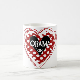 Heart Obama 08 Mug