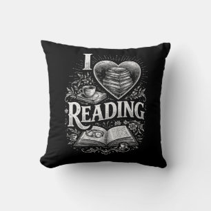 Heart of a Book Lover Cushion