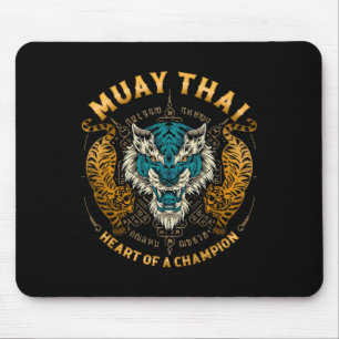 Heart Of A Champion - Kickboxing And Muay Thai Ang Mouse Pad